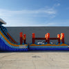 24ft Poseidon Plunge Dual Lane 2pc Commercial Water Slide with Inflatable Slip & Slide - BounceWave Inflatable Sales
