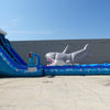 24ft Rogue Great White Dual Lane 2pc Commercial Water Slide with Inflatable Slip & Slide - BounceWave Inflatable Sales