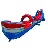 27ft Baja Splash Dual Lane 2 - Piece Water Slide With Slip & Slide - BounceWave Inflatable Sales