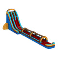 27ft Tropic Shock Dual Lane 2-Piece Water Slide With Slip & Slide
