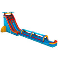 27ft Riptide Palms Dual Lane 2-Piece Water Slide With Slip & Slide