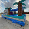 35ft Cayman Shark Attack Dual Lane Inflatable Slip N' Slide - BounceWave Inflatable Sales