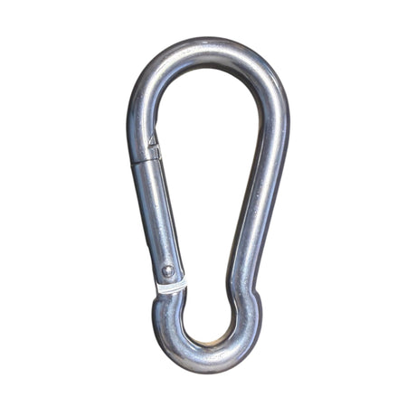 4 Inch Stainless Steel Carabiner Clips (10 pack) for Sandbags & Inflatables - BounceWave Inflatable Sales