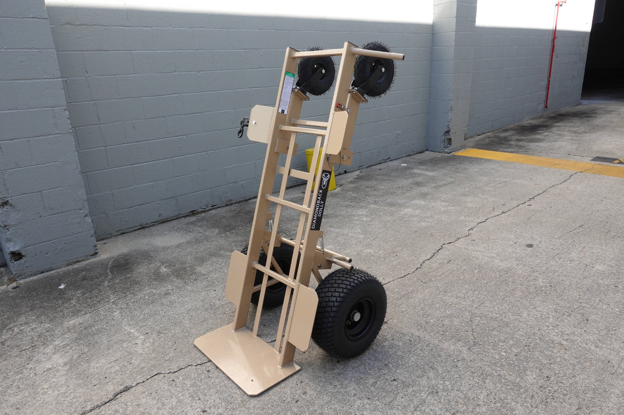 4 - Wheel Heavy Duty Hand Truck Dolly For Inflatables - BounceWave Inflatable Sales