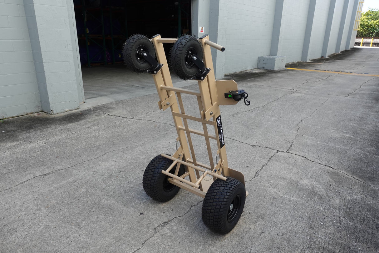 4 - Wheel Heavy Duty Hand Truck Dolly For Inflatables - BounceWave Inflatable Sales