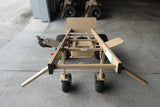 4 - Wheel Heavy Duty Hand Truck Dolly with Winch - BounceWave Inflatable Sales