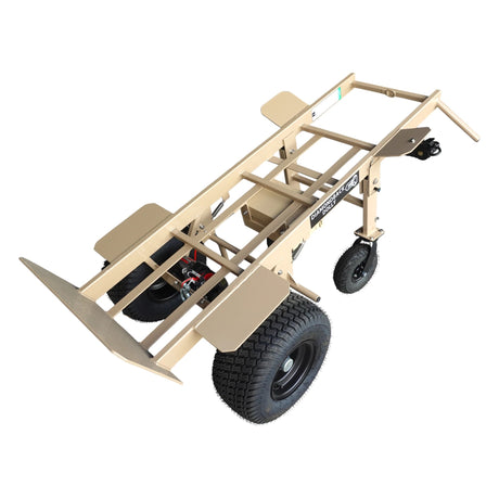 4 - Wheel Heavy Duty Hand Truck Dolly with Winch - BounceWave Inflatable Sales