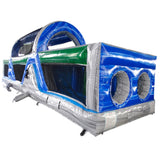 40ft Aloha Backyard Commercial Inflatable Obstacle Course - BounceWave Inflatable Sales
