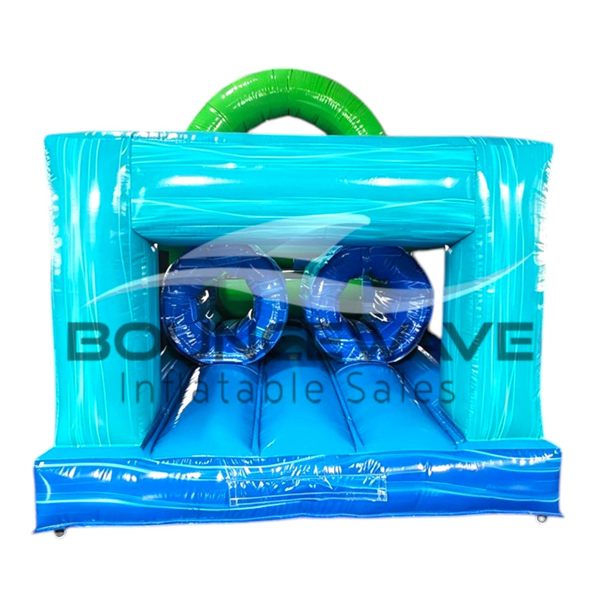 40ft Aqua Bolt Backyard Commercial Inflatable Obstacle Course - BounceWave Inflatable Sales