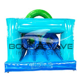 40ft Aqua Bolt Backyard Commercial Inflatable Obstacle Course - BounceWave Inflatable Sales