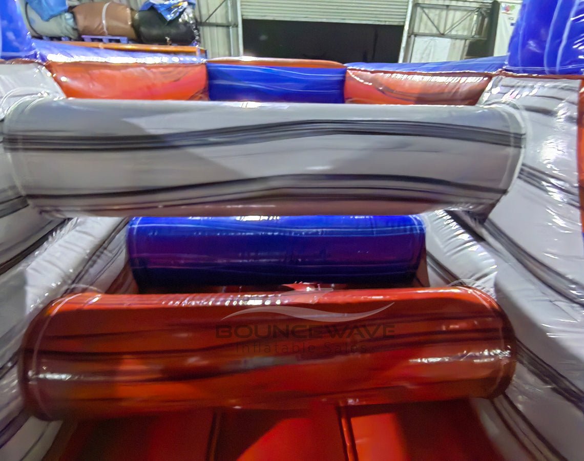 40ft Baja Backyard Commercial Inflatable Obstacle Course - BounceWave Inflatable Sales