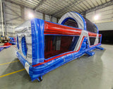 40ft Baja Backyard Commercial Inflatable Obstacle Course - BounceWave Inflatable Sales