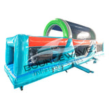 40ft Fiji Falls Backyard Commercial Inflatable Obstacle Course - BounceWave Inflatable Sales
