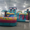 40ft Island Flow Wrap - Around 2PC Wet/Dry Inflatable Obstacle Course - BounceWave Inflatable Sales