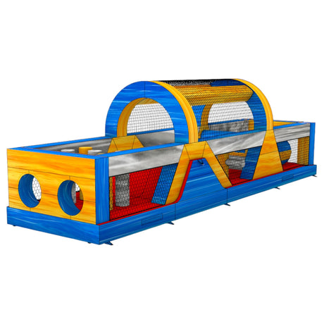 40ft Rip Curl Backyard Commercial Inflatable Obstacle Course - BounceWave Inflatable Sales