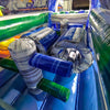 46ft Aloha Splash Hybrid Inflatable Obstacle Course - BounceWave Inflatable Sales
