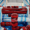 46ft American Thunder Commercial Hybrid Inflatable Obstacle Course - BounceWave Inflatable Sales
