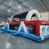 46ft American Thunder Commercial Hybrid Inflatable Obstacle Course - BounceWave Inflatable Sales