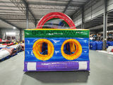 46ft Euro Marble Hybrid Inflatable Obstacle Course - BounceWave Inflatable Sales