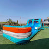 46ft Fiji Falls "Flash" Hybrid Inflatable Obstacle Course - BounceWave Inflatable Sales