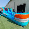 46ft Fiji Falls "Flash" Hybrid Inflatable Obstacle Course - BounceWave Inflatable Sales