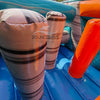 46ft Fiji Falls "Flash" Hybrid Inflatable Obstacle Course - BounceWave Inflatable Sales