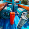 46ft Fiji Falls "Flash" Hybrid Inflatable Obstacle Course - BounceWave Inflatable Sales