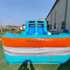 46ft Fiji Falls "Flash" Hybrid Inflatable Obstacle Course - BounceWave Inflatable Sales
