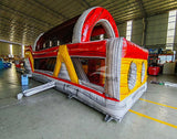 46ft Fire Island Hybrid Inflatable Obstacle Course - BounceWave Inflatable Sales