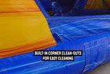 46ft Flashpoint Falls Commercial Hybrid Inflatable Obstacle Course - BounceWave Inflatable Sales