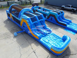 46ft Flashpoint Falls Commercial Hybrid Inflatable Obstacle Course - BounceWave Inflatable Sales