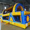 46ft Lava Falls Hybrid Inflatable Obstacle Course - BounceWave Inflatable Sales