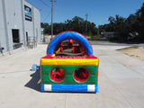 46ft Primary Marble Hybrid Wet/Dry Inflatable Obstacle Course - BounceWave Inflatable Sales