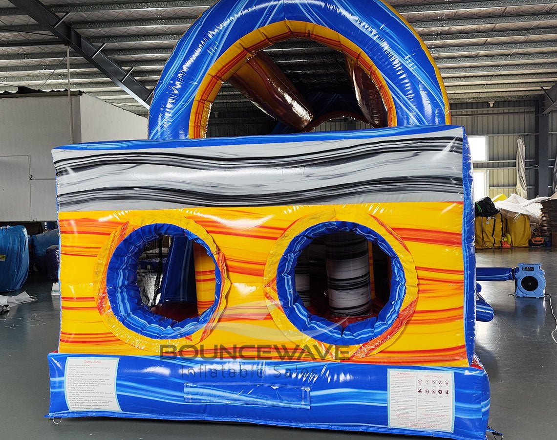 46ft Rip Curl Commercial Hybrid Inflatable Obstacle Course
