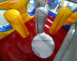 46ft Rip Curl Hybrid Wet/Dry Inflatable Obstacle Course - BounceWave Inflatable Sales