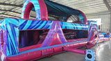 46ft Supernova Hybrid Inflatable Obstacle Course - BounceWave Inflatable Sales