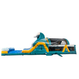 46ft Surfs Up Hybrid Wet/Dry Inflatable Obstacle Course - BounceWave Inflatable Sales