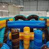 46ft Tropic Shock "Flash" Hybrid Inflatable Obstacle Course - BounceWave Inflatable Sales