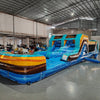 46ft Tropic Shock "Flash" Hybrid Inflatable Obstacle Course - BounceWave Inflatable Sales