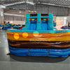 46ft Tropic Shock "Flash" Hybrid Inflatable Obstacle Course - BounceWave Inflatable Sales