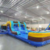 46ft Tropic Shock "Flash" Hybrid Inflatable Obstacle Course - BounceWave Inflatable Sales