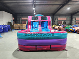 46ft Ultra Shock Hybrid Wet/Dry Inflatable Obstacle Course - BounceWave Inflatable Sales