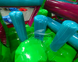 46ft Glow Rider Hybrid Wet/Dry Inflatable Obstacle Course