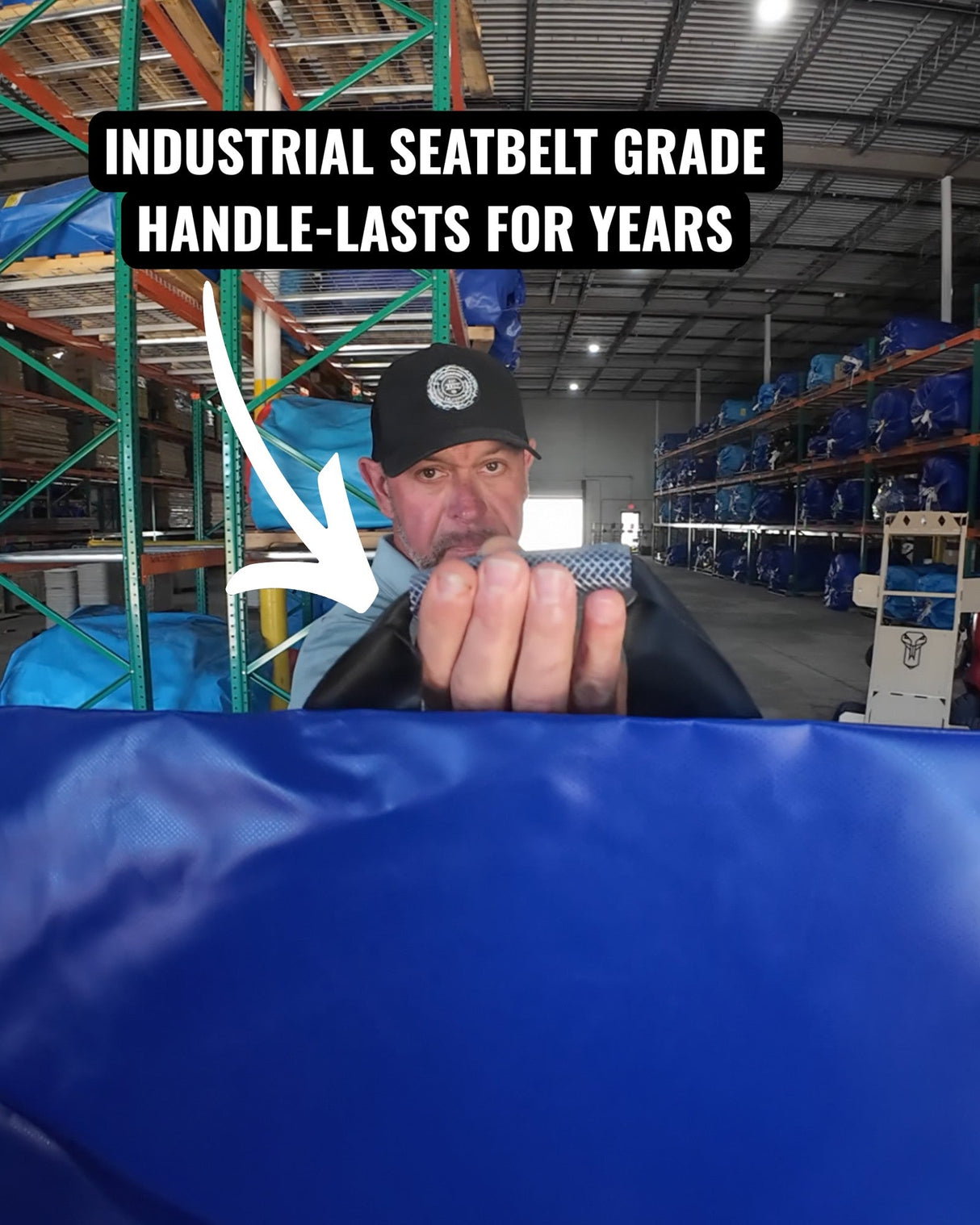 50lb Capacity Sandbag for Inflatables – Heavy - Duty Commercial Grade - BounceWave Inflatable Sales