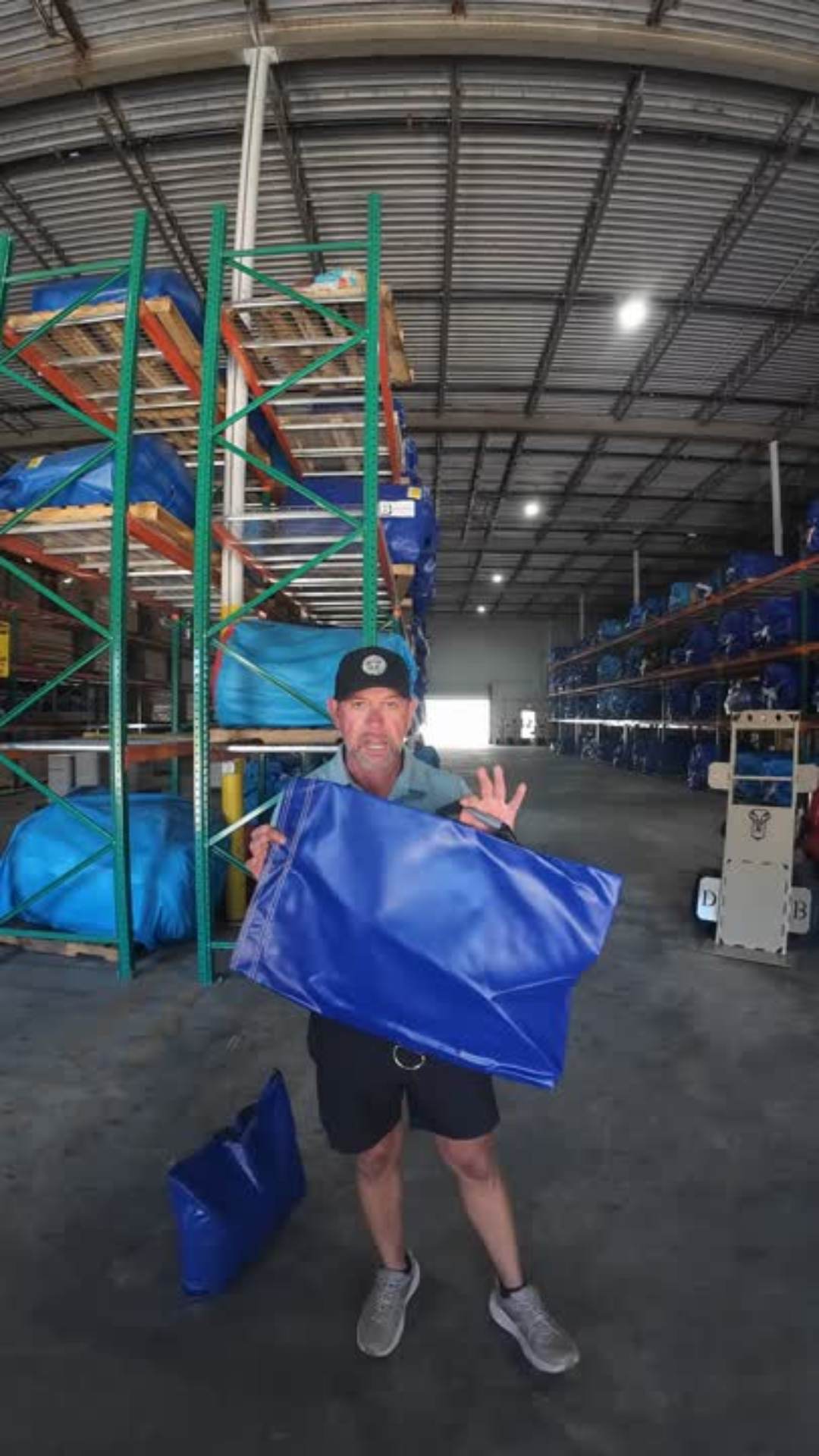 50lb Capacity Sandbag for Inflatables – Heavy - Duty Commercial Grade - BounceWave Inflatable Sales