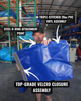 50lb Capacity Sandbag for Inflatables – Heavy - Duty Commercial Grade - BounceWave Inflatable Sales