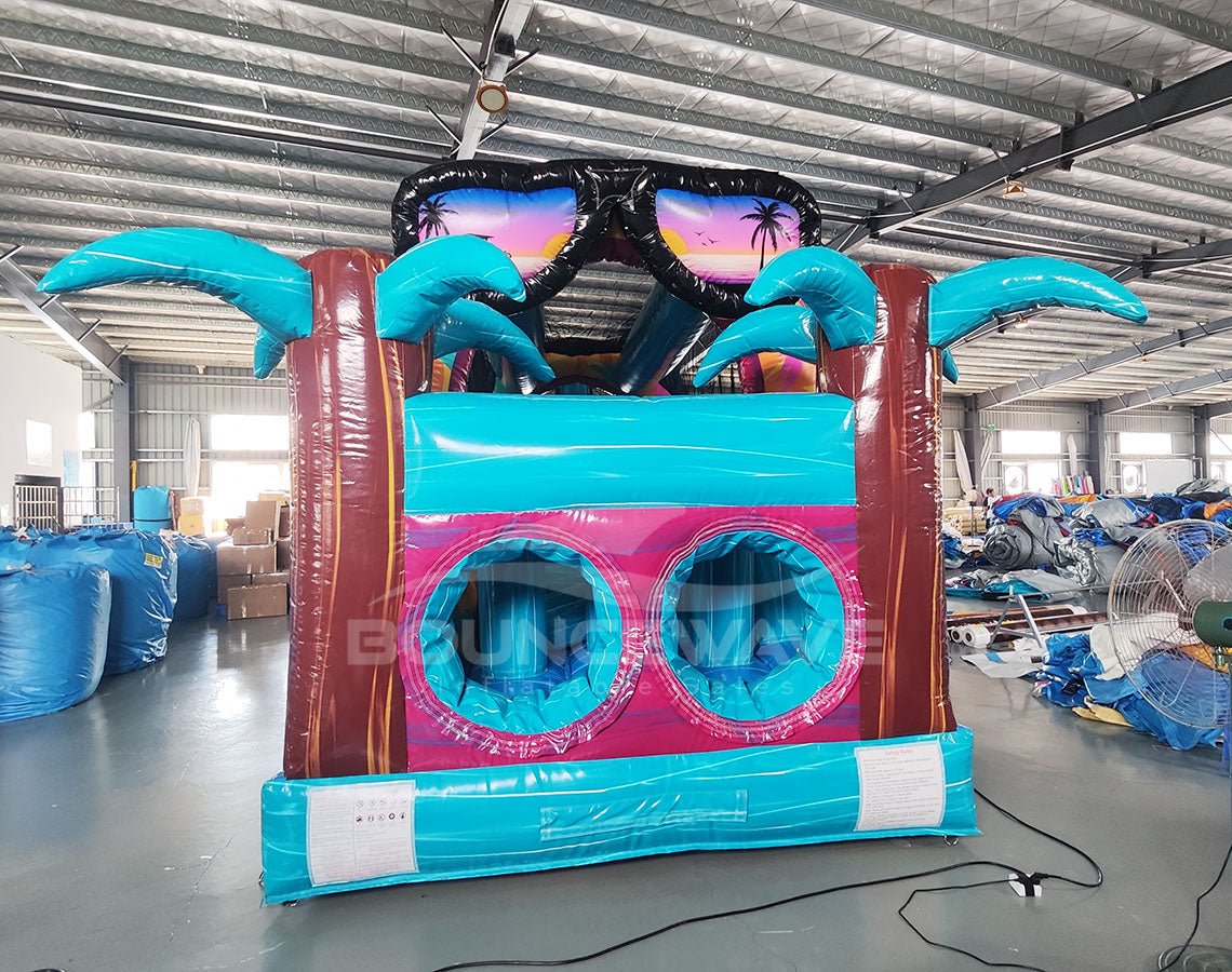 53ft XL Island Flow Hybrid Inflatable Obstacle Course