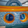56.5ft Akua Falls 2 - Piece Obstacle - Combo - BounceWave Inflatable Sales