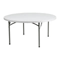 60" Heavy Duty Pro Round Plastic Folding Table