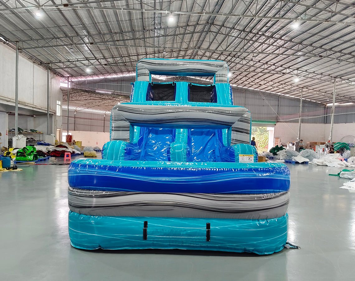 62ft Bahama 2-Piece Wet/Dry Inflatable Obstacle Course